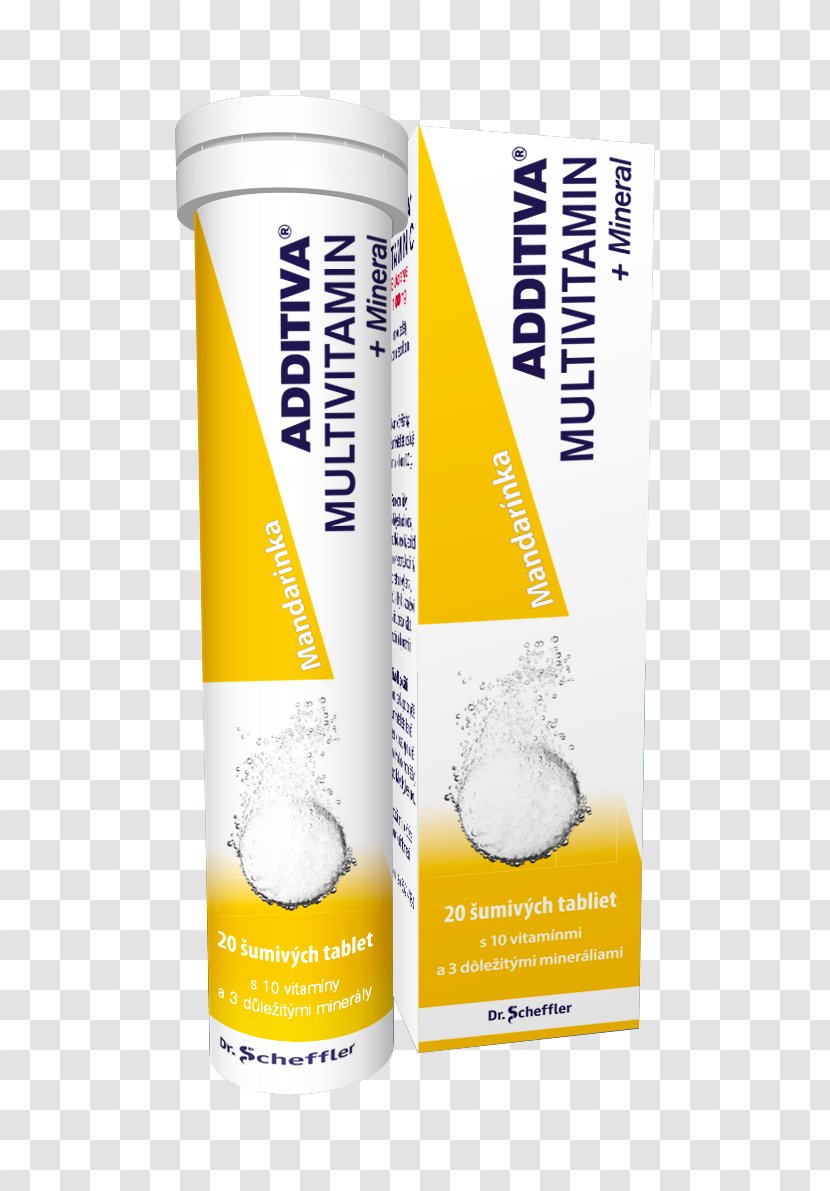 Magnesium Vitamin C Tablet - Liquid - Mandarine Transparent PNG