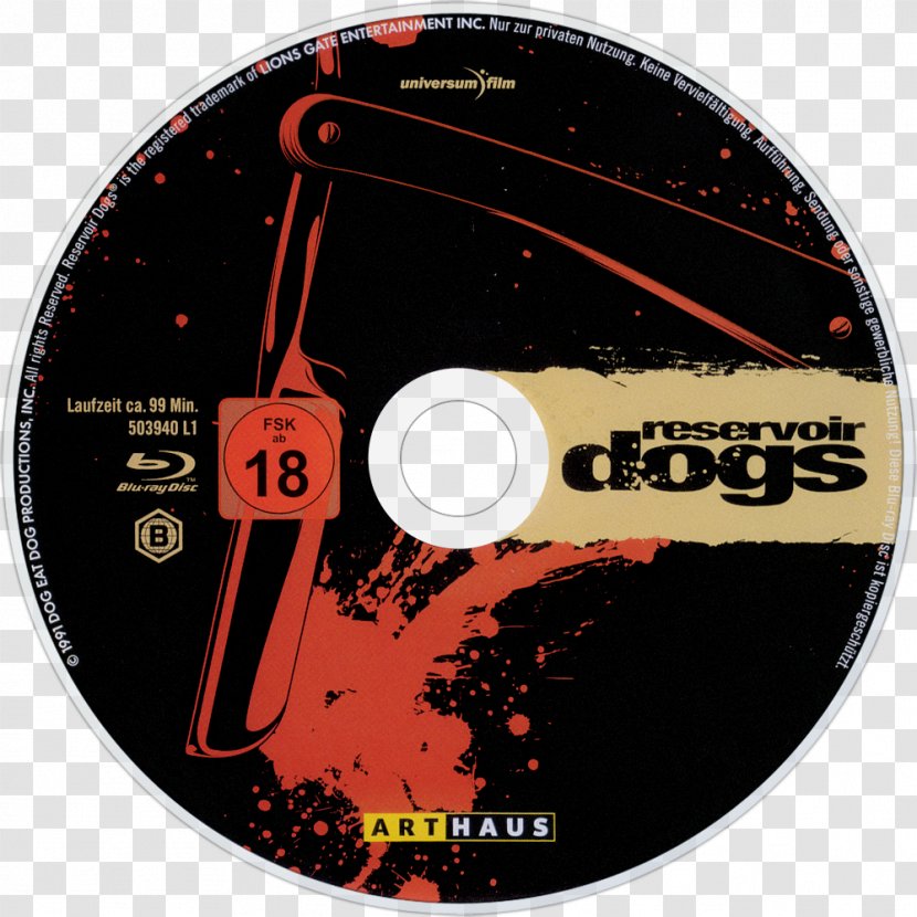 DVD STXE6FIN GR EUR Reservoir Dogs - Stxe6fin Gr Eur - Dvd Transparent PNG