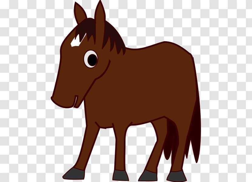 Horse Pony Clip Art - Mule Transparent PNG