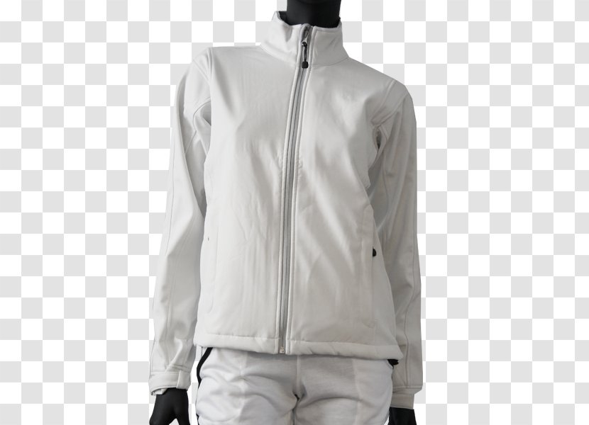Jacket Polar Fleece Outerwear Sleeve Product - White Transparent PNG