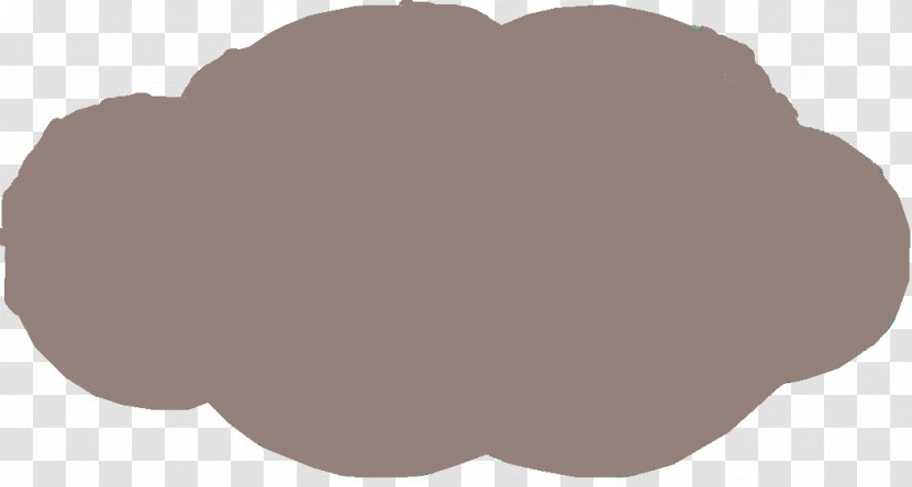 Brown Circle Font - Cloud. Gray Transparent PNG