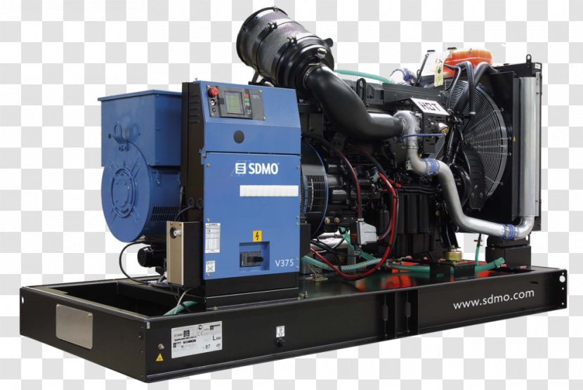 Diesel Generator Engine-generator Electric Sdmo Mecc Alte - Auto Part - Engine Transparent PNG