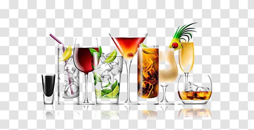 Cocktail Mojito Soft Drink Distilled Beverage Rum - Bar - Drink,fruit Juice Transparent PNG
