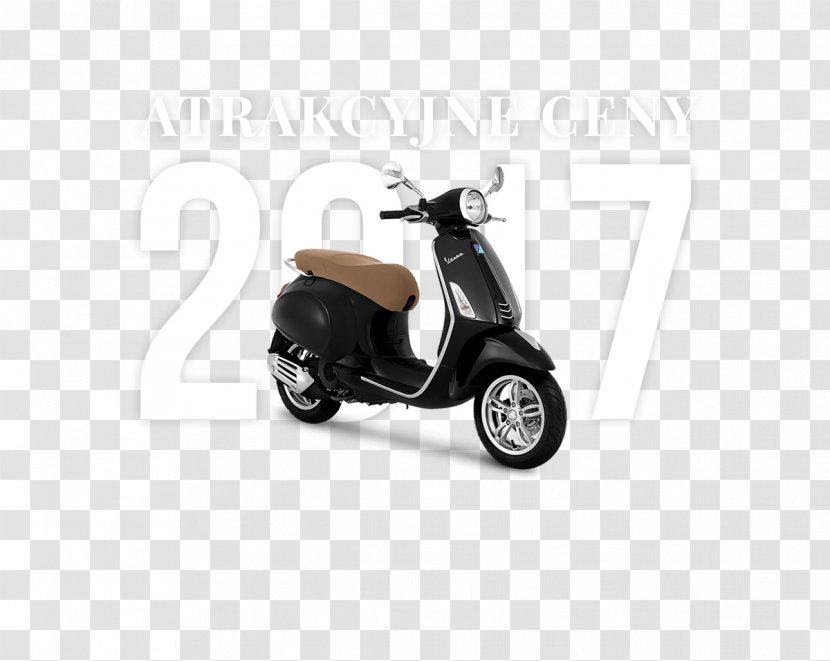 Scooter Vespa GTS Piaggio Primavera - Genuine Scooters Transparent PNG