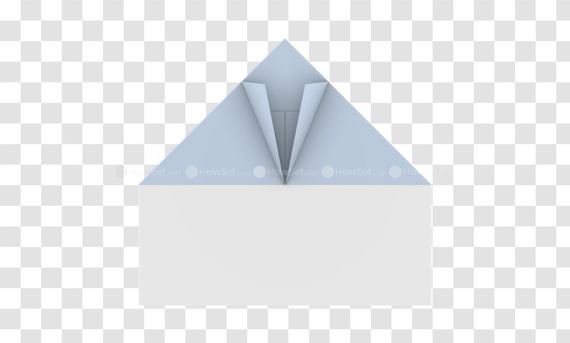 Triangle - Fold Paperrplane Transparent PNG