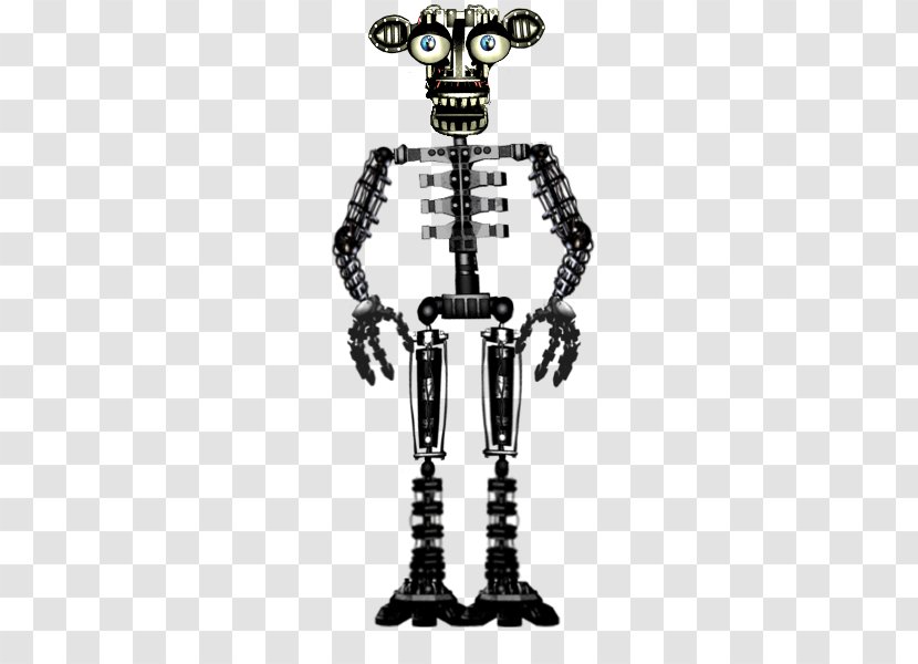 Five Nights At Freddy's: Sister Location Freddy's 2 Endoskeleton Human Body Skin - Message Transparent PNG