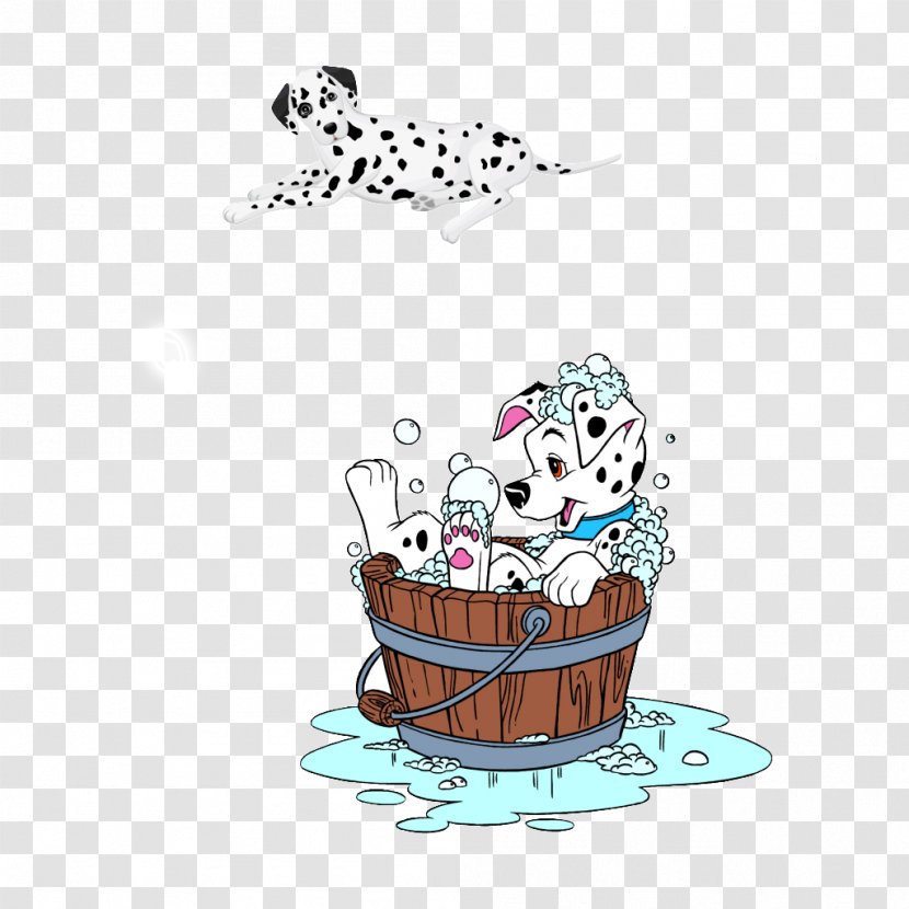 Dalmatian Dog Puppy Yorkshire Terrier Grooming The Hundred And One Dalmatians - Dogs 101 - Colorful Transparent PNG