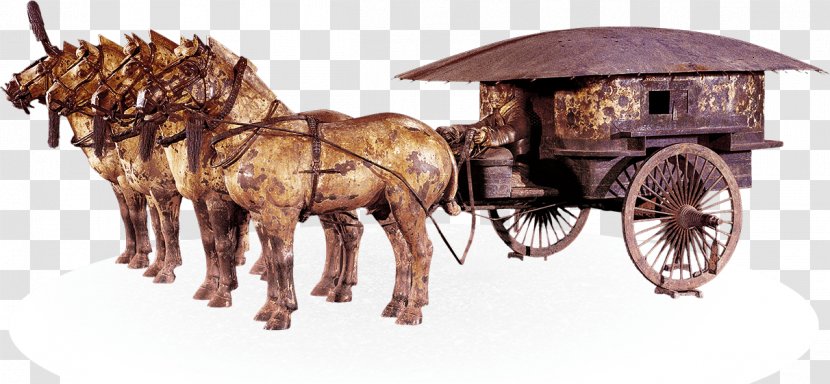 Terracotta Army Mausoleum Of The First Qin Emperor An Illustrated Brief History China: Culture, Religion, Art, Invention China Yinxu - Shi Huang - War Chariot Transparent PNG