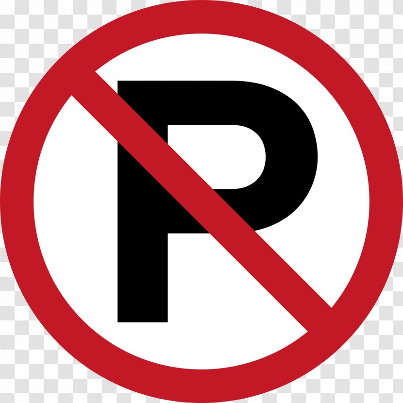 Parking Car Park Warning Sign Road - Trademark - Traffic Signs Transparent PNG