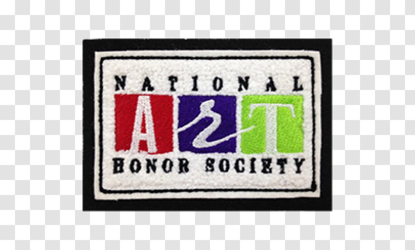 National Art Honor Society Rectangle Emblem - Label Transparent PNG
