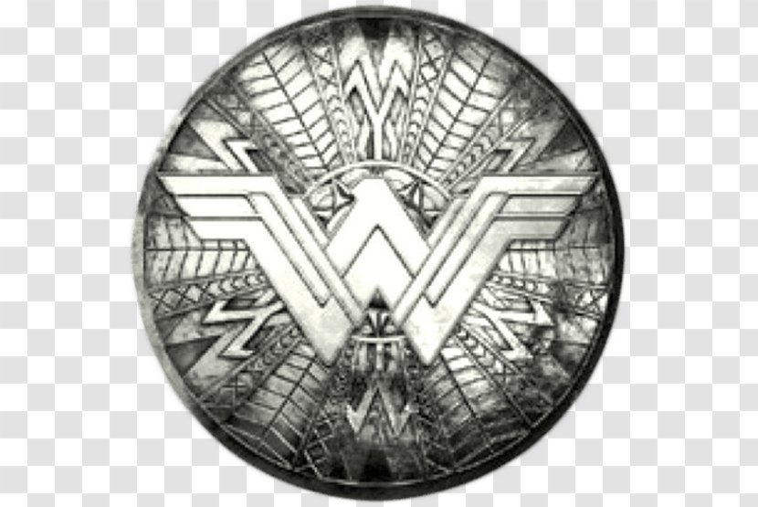 Wonder Woman YouTube Shield Film Superhero - Monochrome Transparent PNG