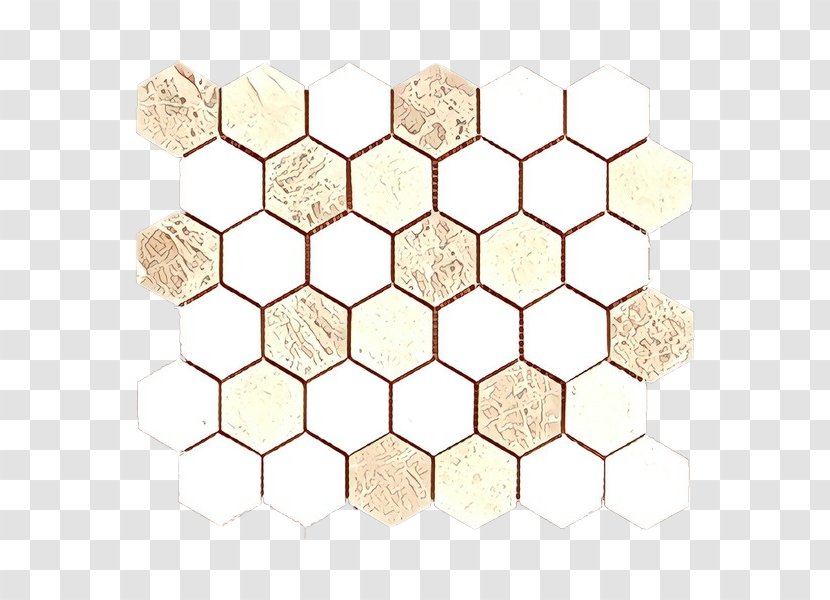 Pattern Symmetry Design Line - Cartoon - Honeycomb Beige Transparent PNG