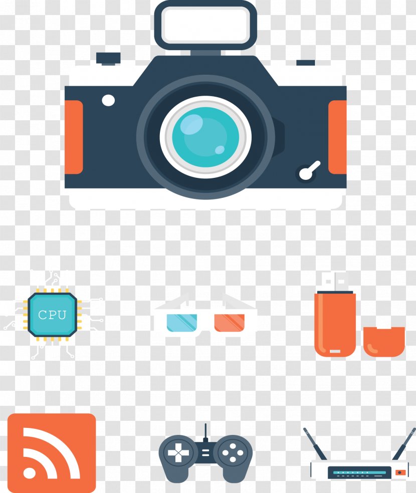 Camera Photography - Text - Cups Router. Transparent PNG
