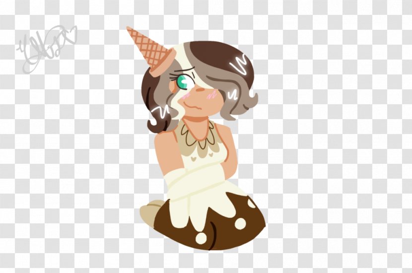 Figurine Animated Cartoon Character - Chocolate And Vanilla Transparent PNG