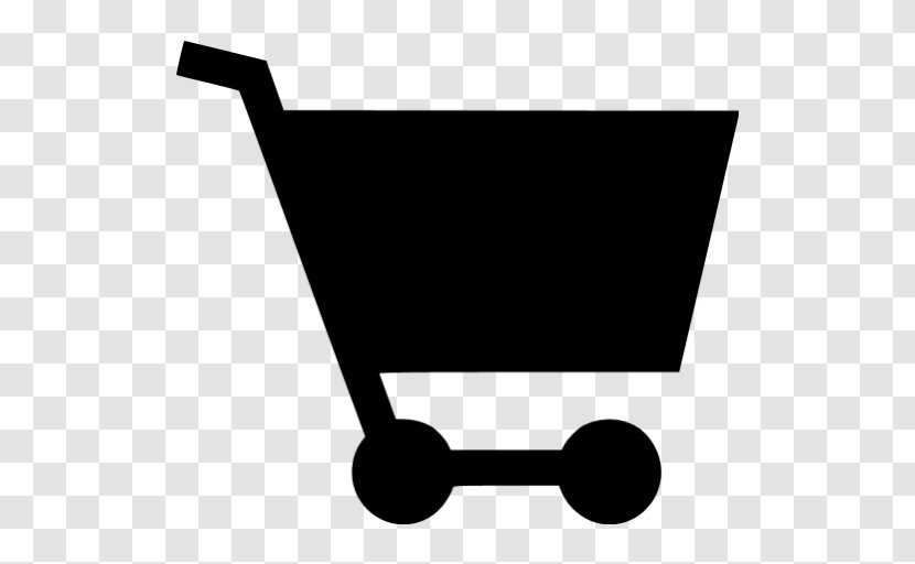 Shopping Cart Clip Art - Black Transparent PNG