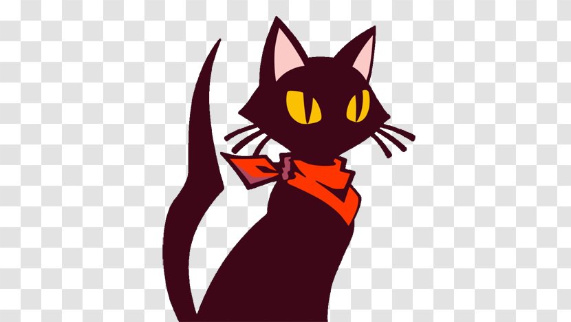 Ghost Trick: Phantom Detective Persian Cat Kitten Black Panther - Magic Tricks Transparent PNG