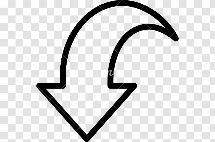 Symbol Arrow Black And White Clip Art - Button - Direction Transparent PNG