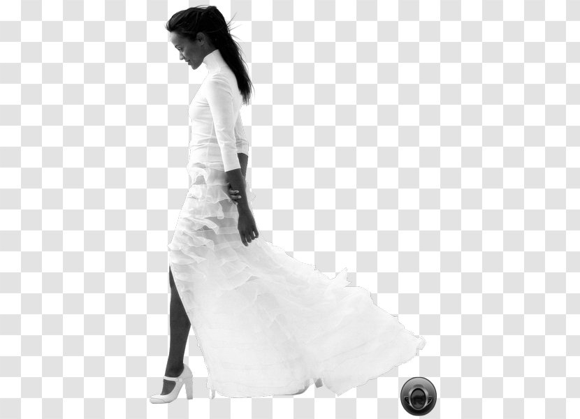 White Gown Shoulder Abdomen - La Sagesse Ordinaire Transparent PNG