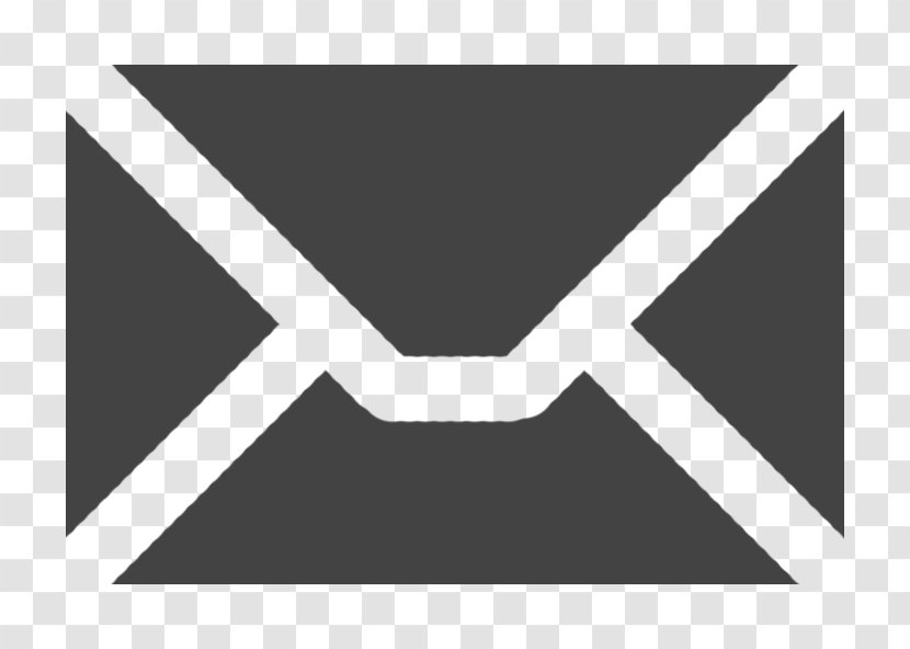 Email Clip Art - Black Transparent PNG