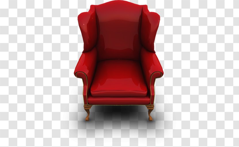 Angle Comfort Couch - Chair - RedCouch Transparent PNG