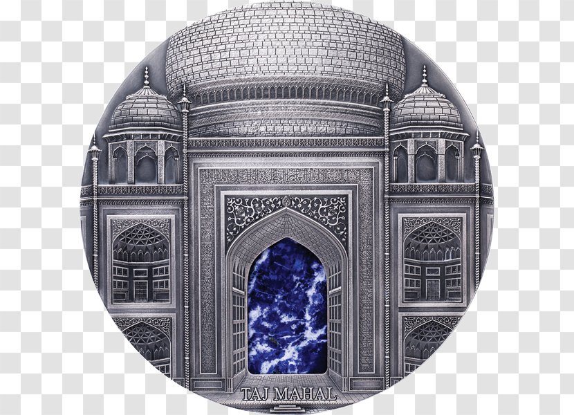 Silver Coin Taj Mahal Architecture - Art Transparent PNG