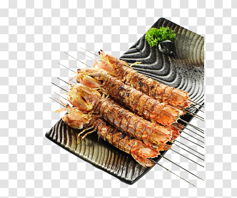 Yakitori Barbecue Lobster Souvlaki Arrosticini - Cuisine Transparent PNG