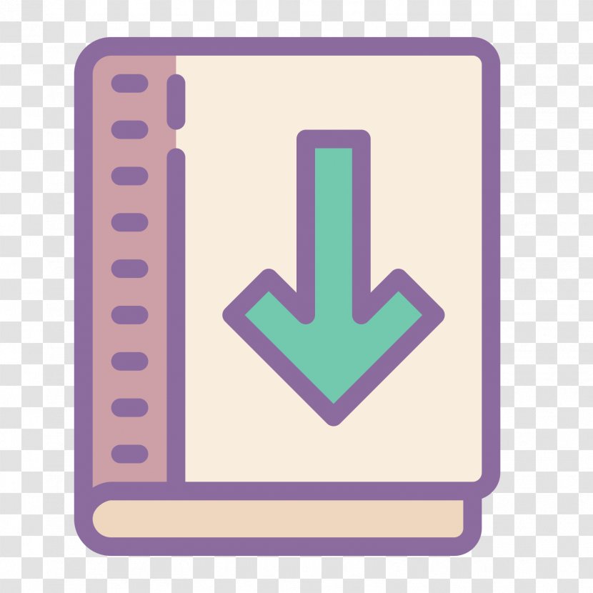Textbook Icon Design Download - Electric Blue - Book Transparent PNG