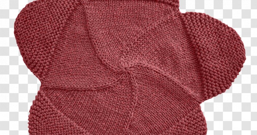 Glove Maroon Wool Safety - Crocheting Transparent PNG
