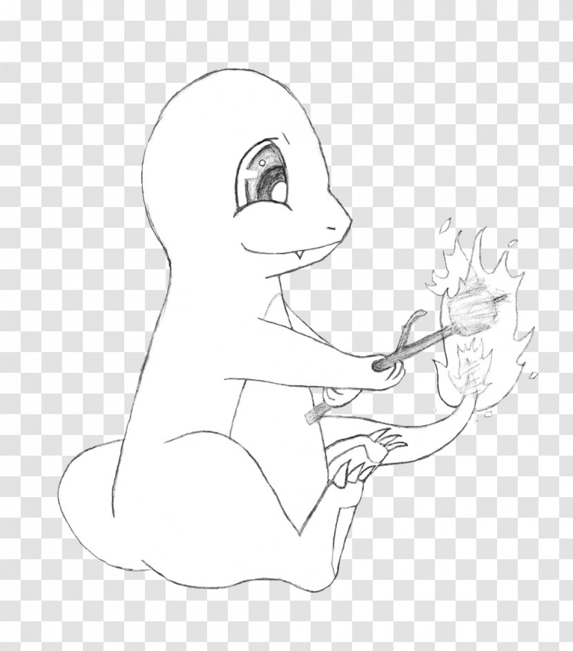 Thumb Drawing Homo Sapiens Sketch - Frame - Charmander Transparent PNG