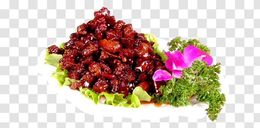 Vegetarian Cuisine Sichuan Pepper Salad - Food - Diced Transparent PNG