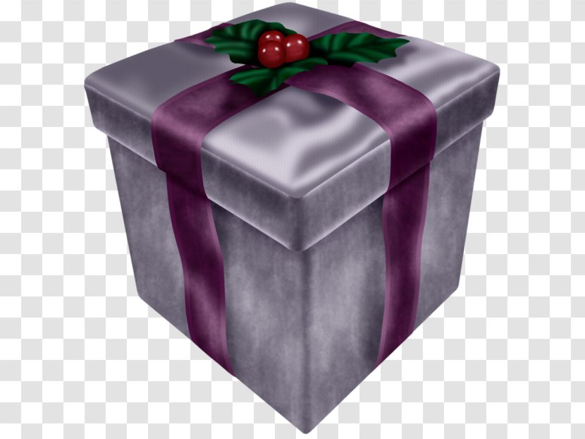 Gift Box - Purple Transparent PNG