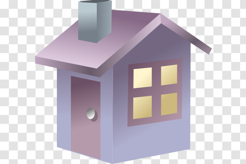 House Clip Art - Purple - Home Cliparts Transparent PNG