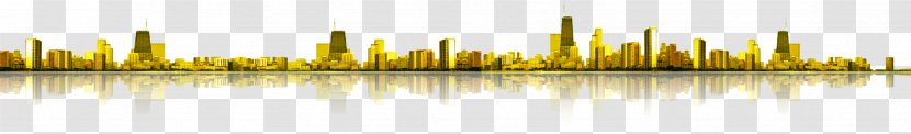 Yellow Wallpaper - Golden City Transparent PNG