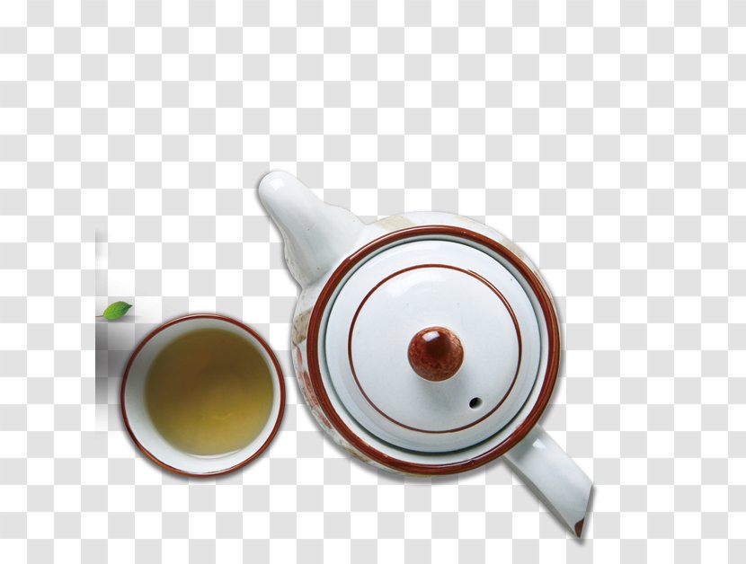Teapot Korean Tea Teacup - Ceramic Transparent PNG