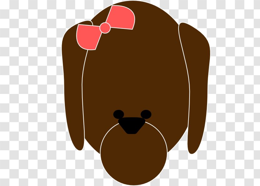 Bear Nose Carnivora Canidae - Silhouette - Cartoon Dog Pictures Transparent PNG