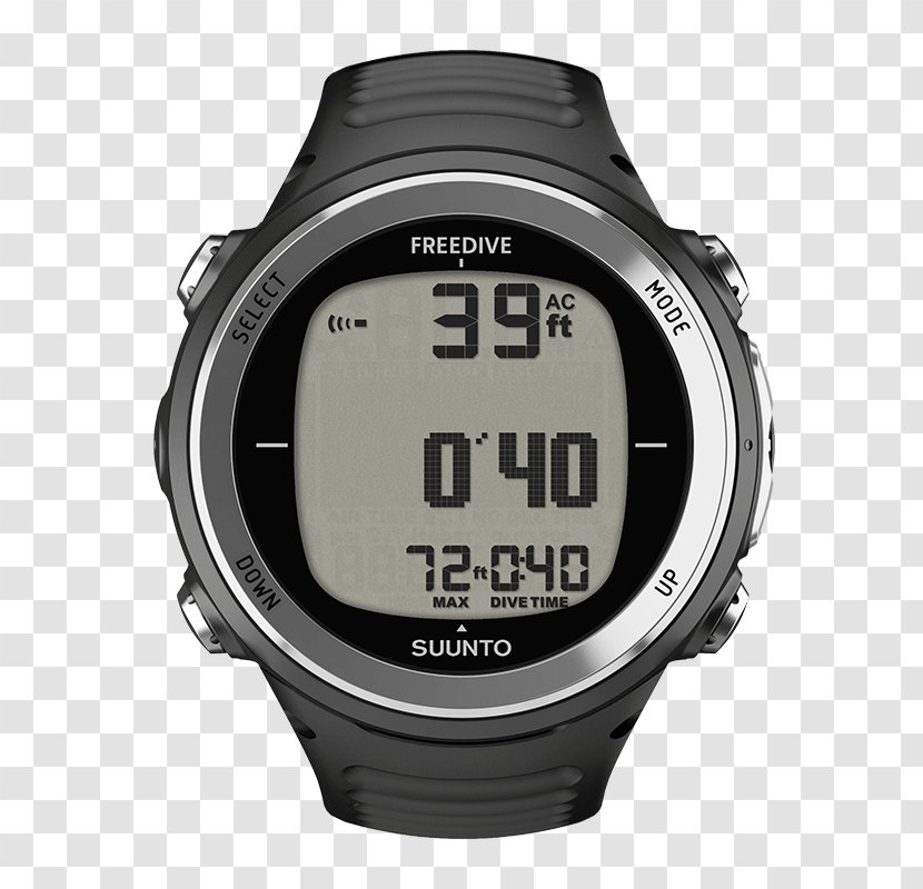 Free-diving Dive Computers Suunto Oy Scuba Diving - Spearfishing - Computer Transparent PNG