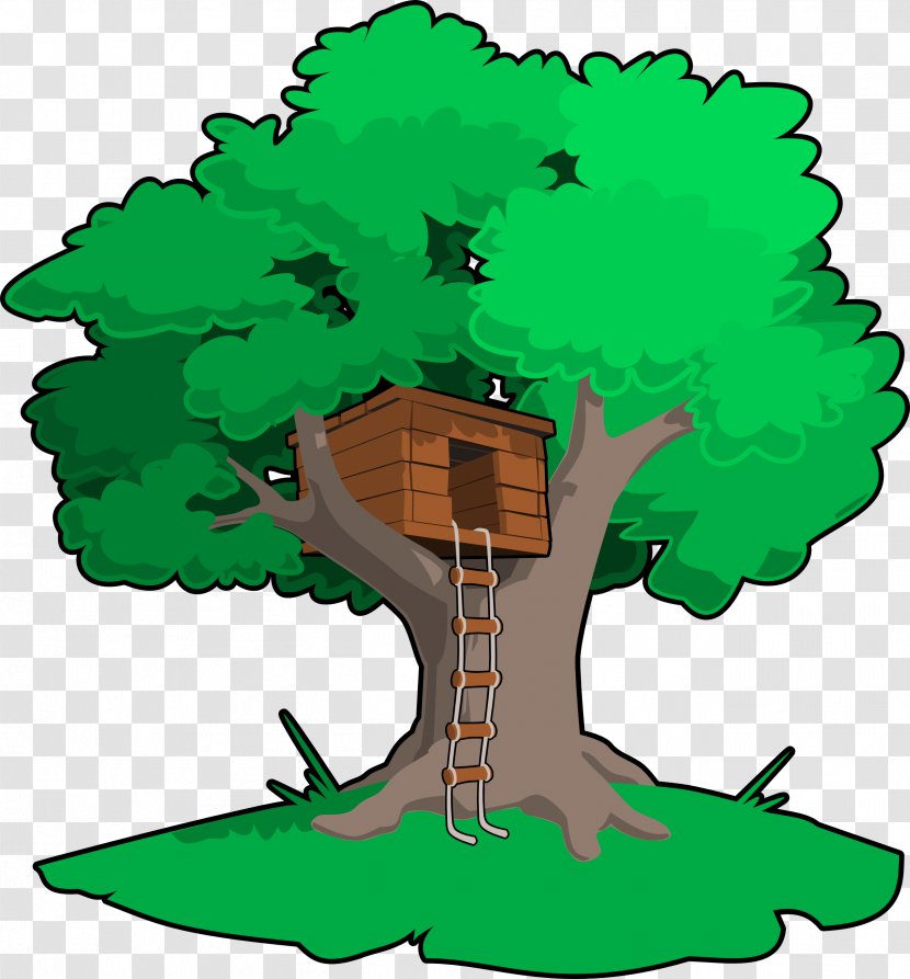 Tree House Clip Art - Oak - Log Cliparts Transparent PNG