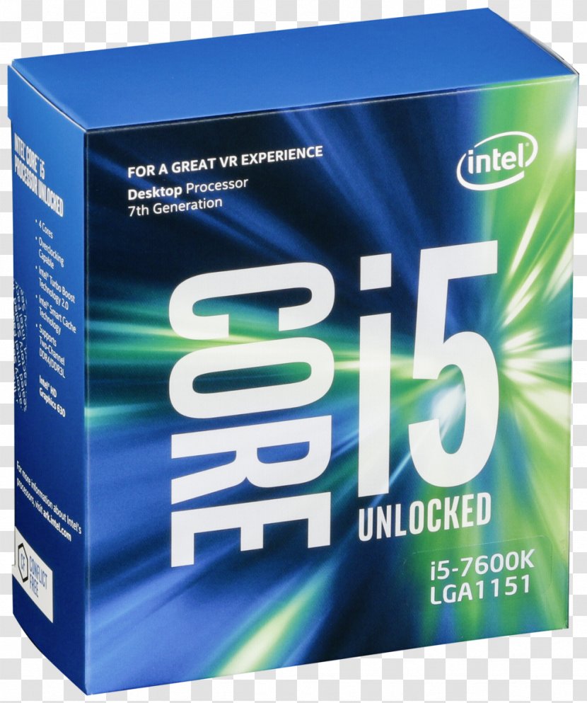 Intel Core I5 I5-6600K Skylake Multi-core Processor - Cache Transparent PNG