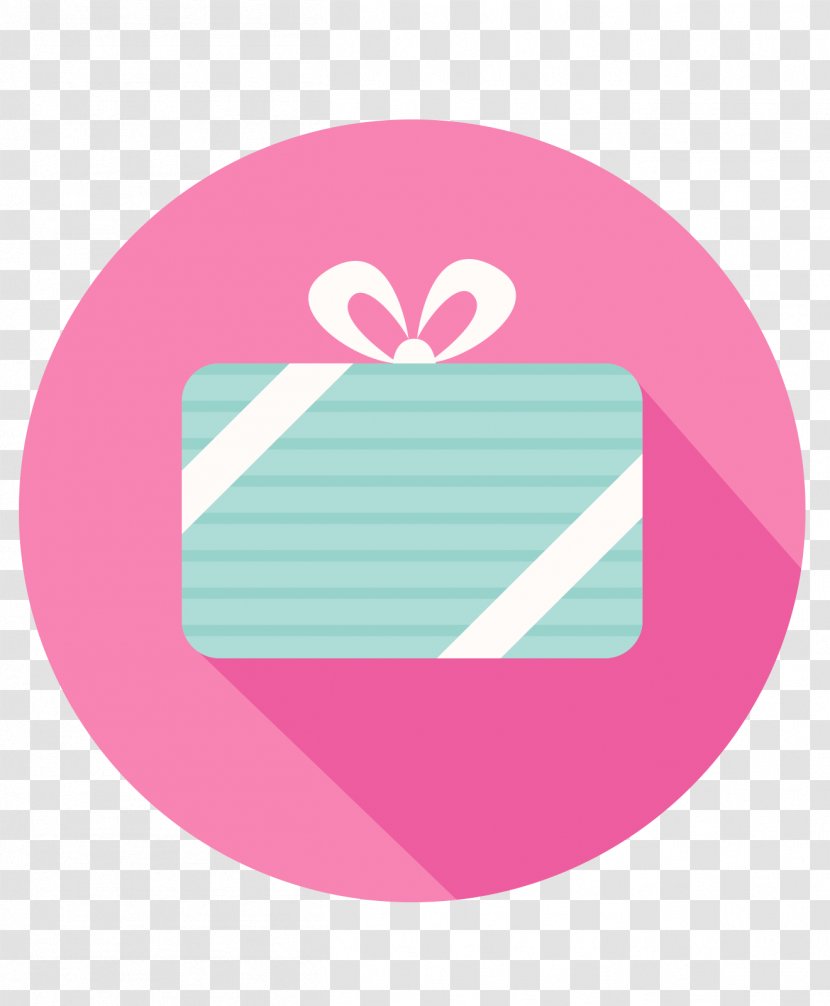 Gift Flat Design Icon - Box Vector Transparent PNG