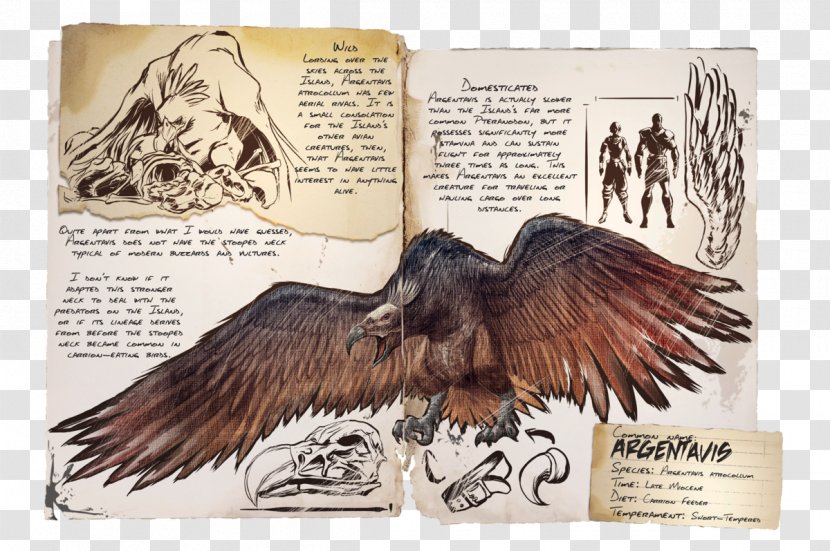 ARK: Survival Evolved Tapejara Bird Argentavis Magnificens Dinosaur - Playstation 4 Transparent PNG