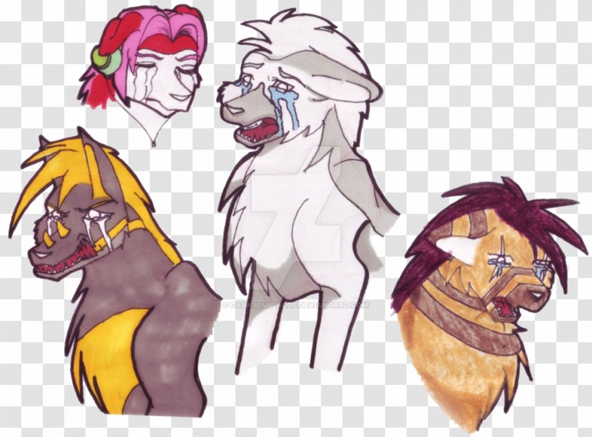 Lion Demon Horse Cat - Heart Transparent PNG