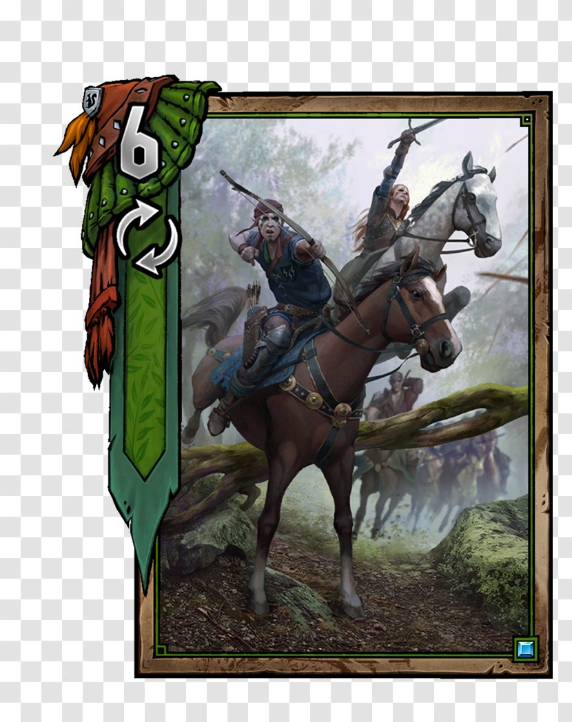 Gwent: The Witcher Card Game 3: Wild Hunt Brigade - Army Officer Transparent PNG