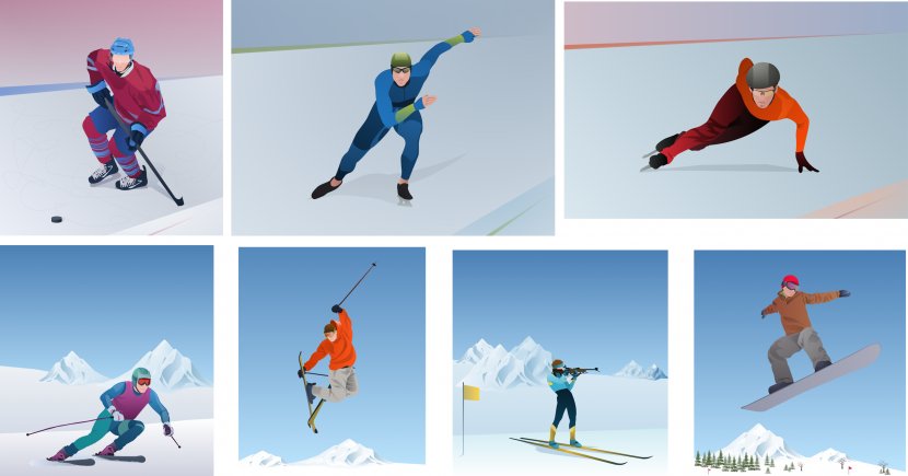 Winter Olympic Games Sport Alpine Skiing Sporting Goods - Ski Transparent PNG