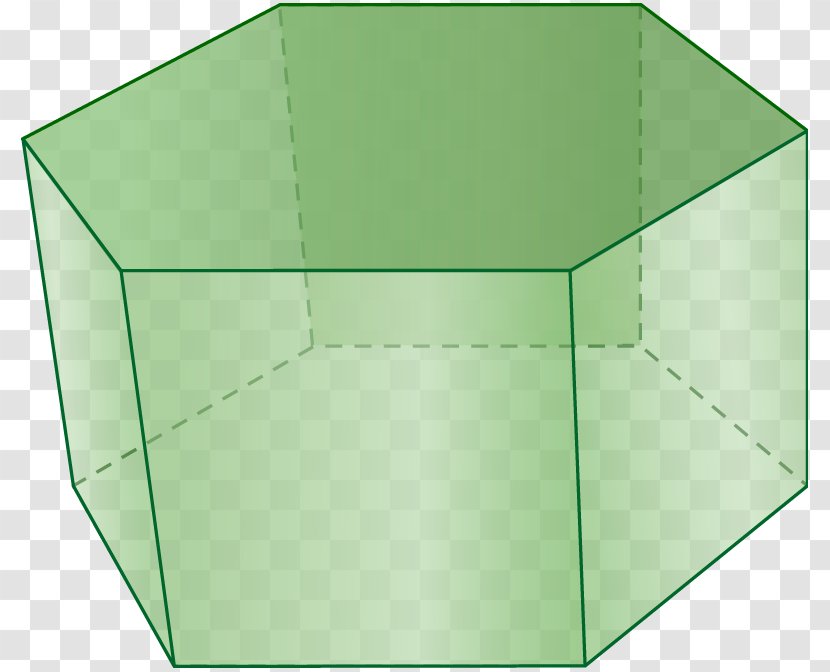 Hexagonal Prism Face Triangular Heptagonal Transparent PNG