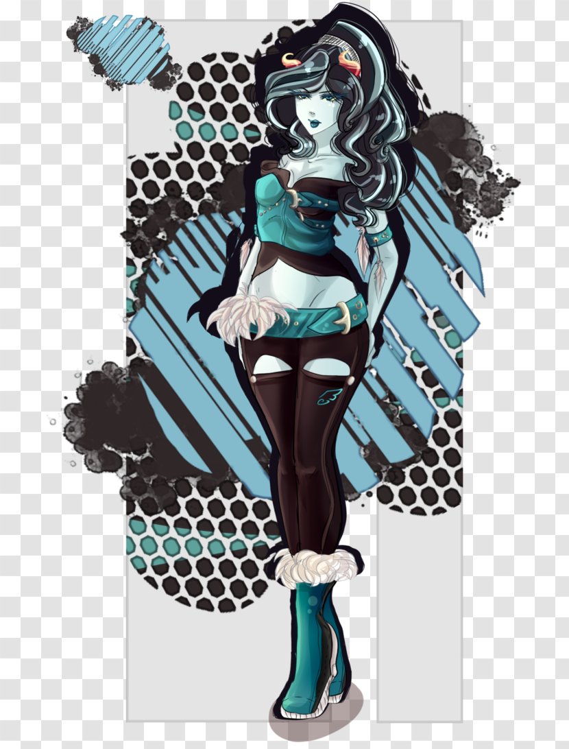 Graphic Design Fashion Illustration Poster - Fictional Character Transparent PNG