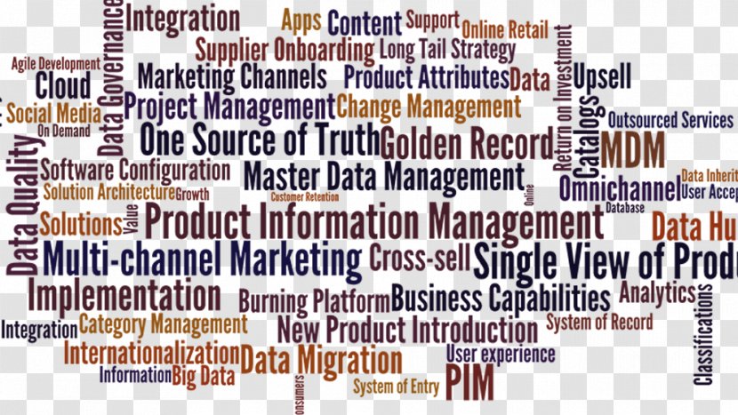 Product Information Management Master Data Technology - Business Transparent PNG