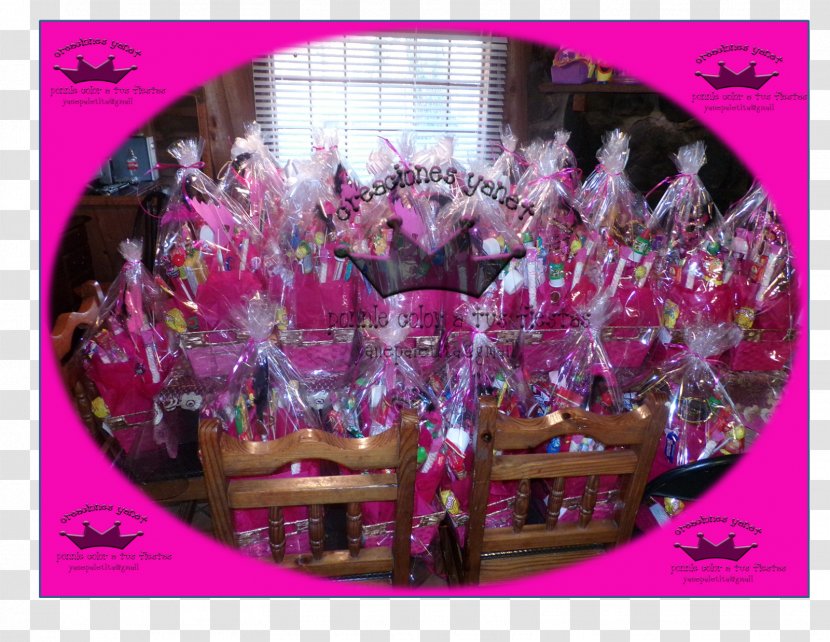 Pink M Centrepiece - Magenta - Fantacy Transparent PNG