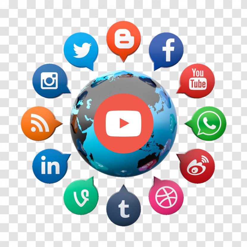 Social Media Marketing Networking Service Transparent PNG