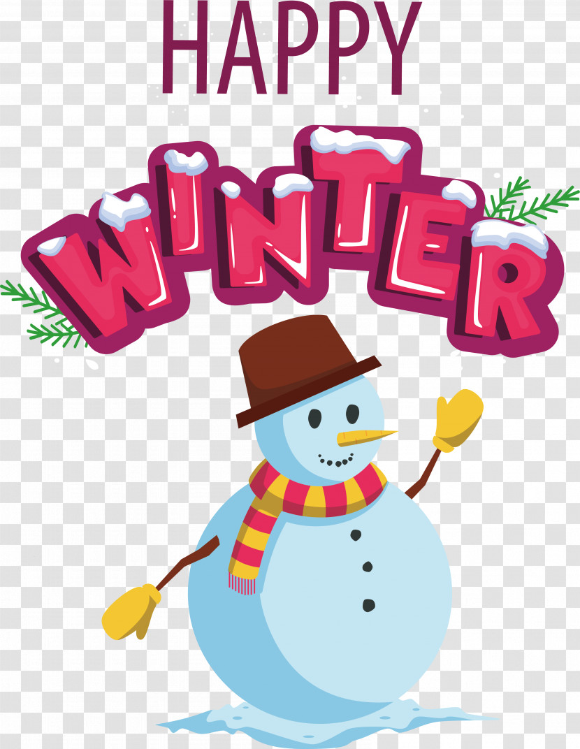 Happy Winter Transparent PNG