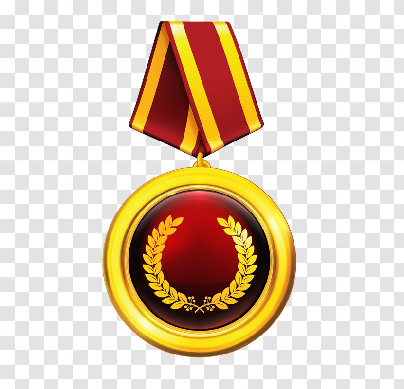 Gold Medal Of Honor Clip Art - Military Awards And Decorations Transparent PNG